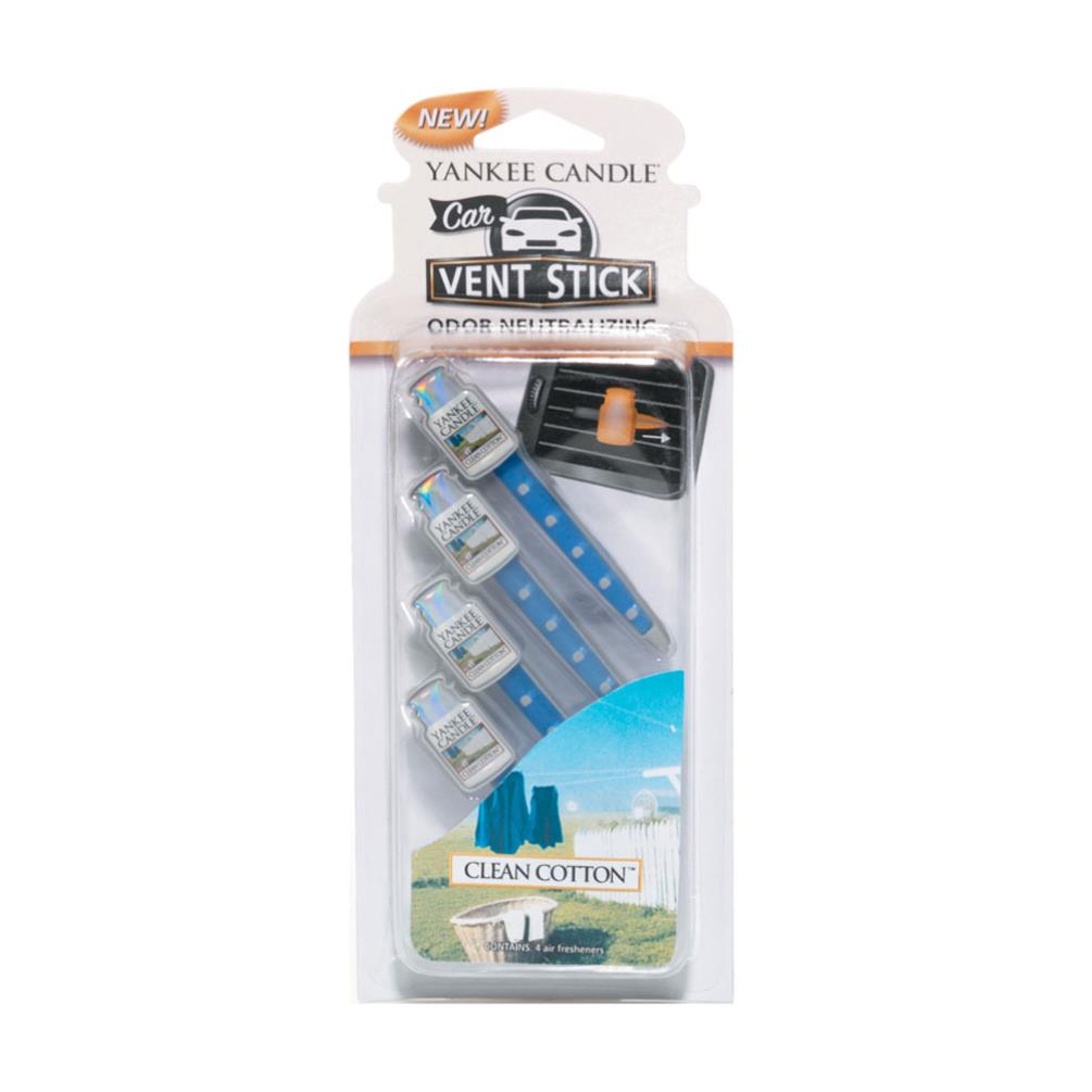 Yankee Candle Clean Cotton Smart Scent Vent Sticks £4.79